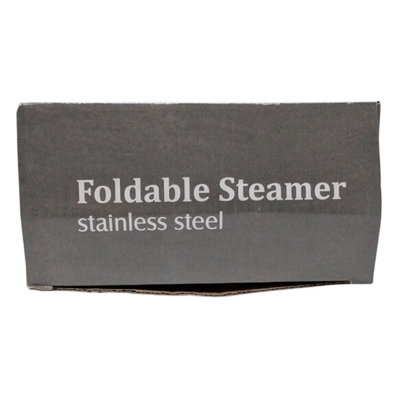 Sayfine Foldable Vegetable Steamer Basket Stainless Steel Expandable 10.5" - Picture 7 of 14